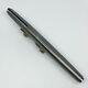 105 Pilot Custom Fountain Pen Stainless Steel Black Stripe 18k Nib Made In Japan