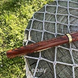 1920s WATERMAN 52 RED RIPPLE SOFT FLEX Gold NOODLE VINTAGE FOUNTAIN PEN