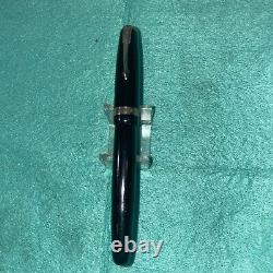 1945 PARKER VACUMATIC BLACK MAJOR-GT-Fountain Pen RESTORED-1945 14K FP Arrow NIB