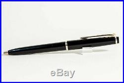 1965 MADE MONTBLANC No. 38 Ball Point Pen Lever Mechanism Clip / BLACK & GOLD
