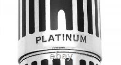 1970 Platinum (japan) Sterling & Black Enamel 18k Nib Fountain Pen New Old Stock