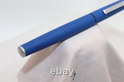 1990's Diplomat Attache Blue Cartridge Fountain Pen