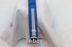 1990's Diplomat Attache Blue Cartridge Fountain Pen