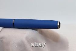 1990's Diplomat Attache Blue Cartridge Fountain Pen