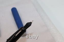 1990's Diplomat Attache Blue Cartridge Fountain Pen