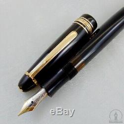 1st Edition Montblanc 144 Fountain Pen 14K OF Flex Nib Made In Germany c1950