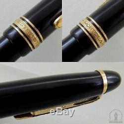 1st Edition Montblanc 144 Fountain Pen 14K OF Flex Nib Made In Germany c1950