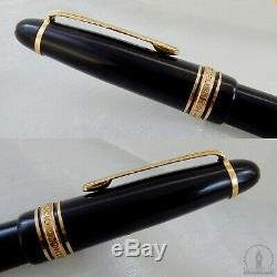 1st Edition Montblanc 144 Fountain Pen 14K OF Flex Nib Made In Germany c1950