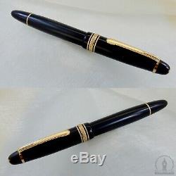 1st Edition Montblanc 144 Fountain Pen 14K OF Flex Nib Made In Germany c1950