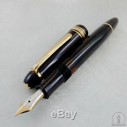 1st Edition Montblanc 144 Fountain Pen 14K OF Flex Nib Made In Germany c1950