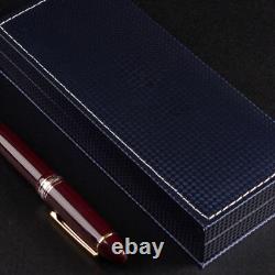 2023 Wingsung 630 Fountain Pen 14K Gold Nib Resin Pen Piston Gold Clip Gifts NEW