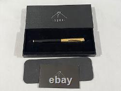 5280 Black & Gold Fountain Pen Nib Shows Gold Loss