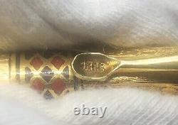 Antique 18KR Gold Telescoping Fountain Pen