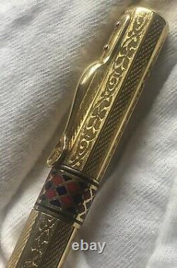 Antique 18KR Gold Telescoping Fountain Pen