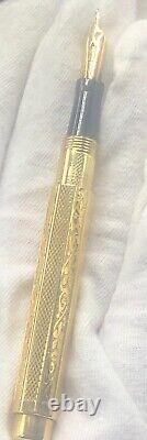 Antique 18KR Gold Telescoping Fountain Pen