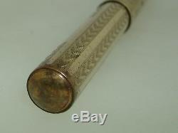 Antique 1920's Gold Filled Ring Top Fountain Pen! 3 1/2 Shaeffer No. 1 Nib