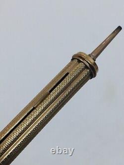 Antique Gold Filled Dual Combo Propel Fountain Pen & Pencil