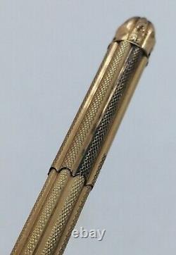 Antique Gold Filled Dual Combo Propel Fountain Pen & Pencil