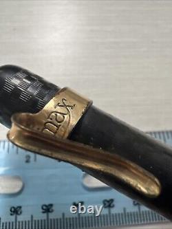 Antique Klymax Moore's Fountain Pen Non Leakable Twist System Gold Nib Very Rare