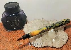 Antique Morrison Nav Fountain Pen not a Pencil Patriot Camo Military 14k with Ink
