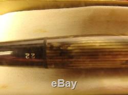 Antique Tiger's Eye Montblanc Pen 22 Circa 1950 Wiese Spain Production