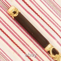 Antique Vintage Parker Lucky Curve 33 Gold Filigree Eyedropper Fountain Pen