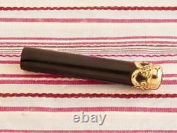 Antique Vintage Parker Lucky Curve 33 Gold Filigree Eyedropper Fountain Pen