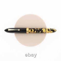 Armando Simoni Club Triangle Pen Fountain Pen Black Lucens & Gold Edition Ltd