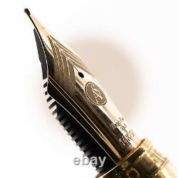 Armando Simoni Club Triangle Pen Fountain Pen Black Lucens & Gold Edition Ltd