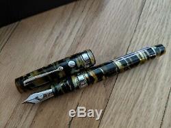 Asc Armando Simoni Club Bologna Black Lucens Celluloid Ltd Ed Fountain Pen