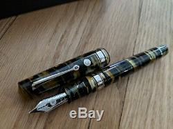 Asc Armando Simoni Club Bologna Black Lucens Celluloid Ltd Ed Fountain Pen