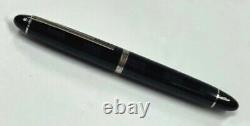 Authentic LOUIS VUITTON Damier Fountain Pen With Initial 18K Grandour N79007