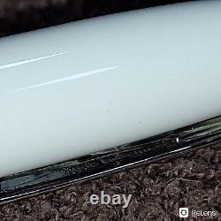 Authentic White & Silver Montblanc Fountain Pen, Mumbai Openbox, Serial Number