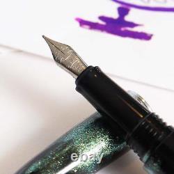 BENU Minima Mystical Green Silver Fountain Pen