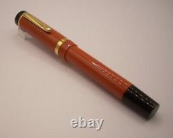 Bexley Fountain Pen Orange & Black