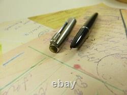 Black Parker 51 Aerometric Fountain Pen restored