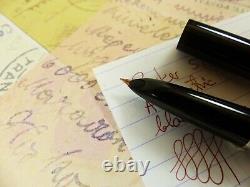 Black Parker 51 Aerometric Fountain Pen restored