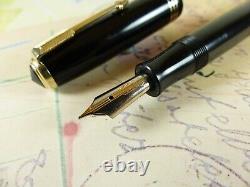 Black Parker Vacumatic Standard DJ Fountain Pen restored