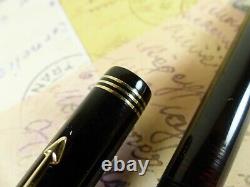 Black Parker Vacumatic Standard DJ Fountain Pen restored