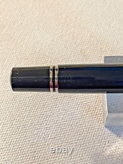 Black Pelikan 400/405 Souveran Fountain Pen Piston Filler FINE 14C-585 nib BEAUT