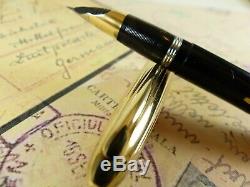 Black Sheaffer Crest Standard Lifetime Fountain Pen restored