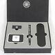 Bolvaint Aeneid Fountain Pen Set Obsidian Black Withiridium Nib & Leather Case New