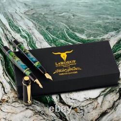 Brand New 2024 LeBOEUF Walt Whitman Limited Edition Fountain Pen F or M Nib