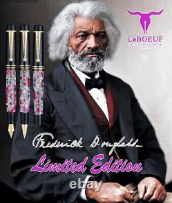 Brand New LeBOEUF Frederick Douglas Fountain Pen Limited Edition F or M Nib