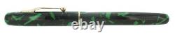 C1932 Carter's Green & Black Celluloid Fountain Pen Restored
