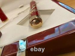 Caran D'ache Harmony Red Lacuered Fountain Pen Limited Edition 808/888