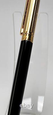 Caran D'ache Madison Bicolor Black & Gold Fountain Pen Med 18c Nib 4690.482m 1