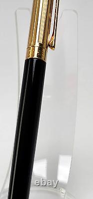 Caran D'ache Madison Bicolor Black & Gold Fountain Pen Med 18c Nib 4690.482m 1