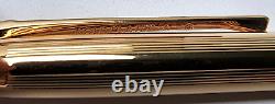 Caran D'ache Madison Bicolor Black & Gold Fountain Pen Med 18c Nib 4690.482m 2