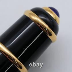 Cartier Cartier Fountain Pen Diabolo de Cartier ST180004 Black Gold Nib 18K